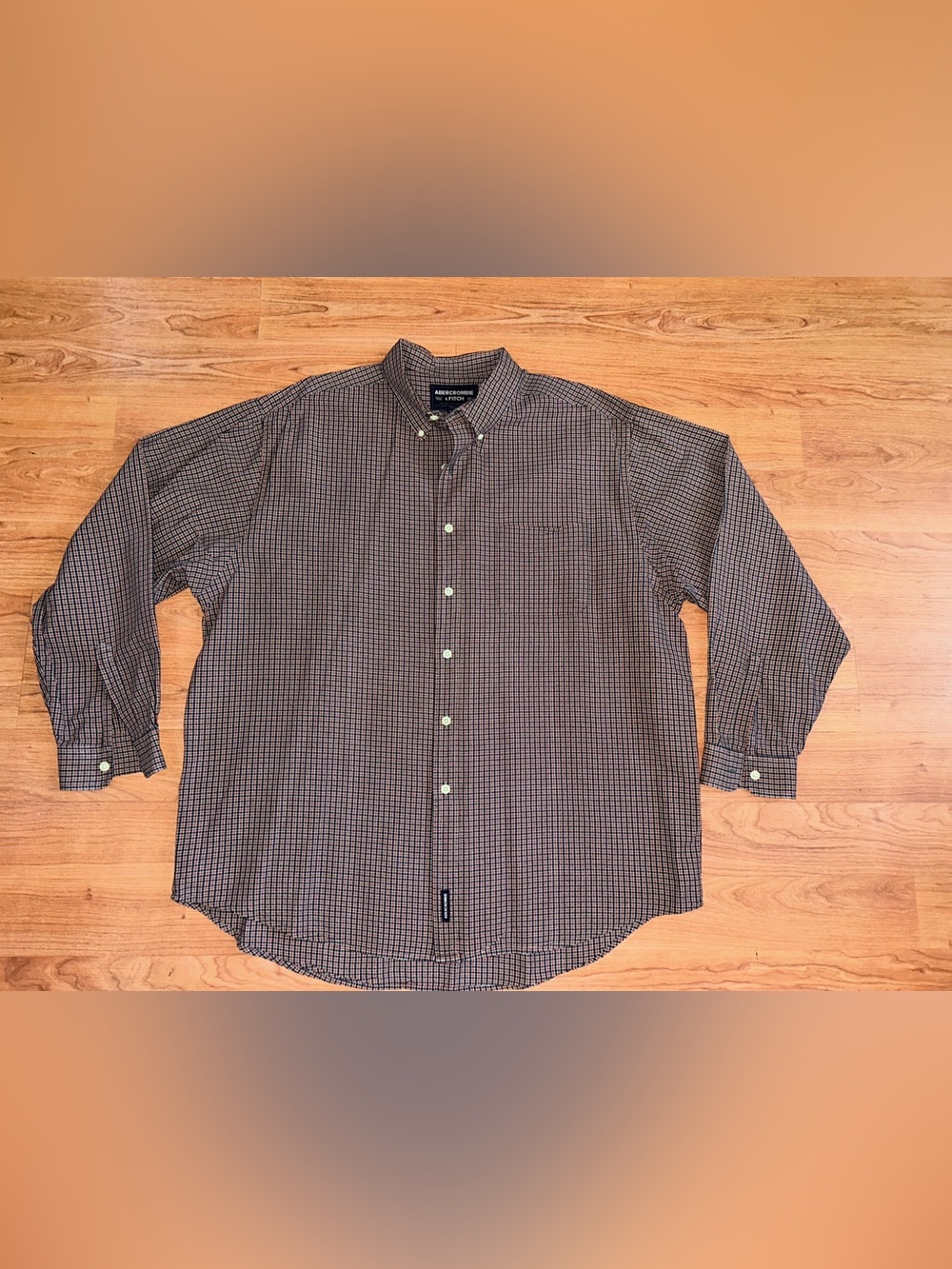 Vintage Abercrombie and Fitch button-down shirt size XL, fit 2XL